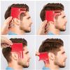 2 Pieces Beard Guide Shaping Template Tools Mustache Lineup Stencil Hairline Hair Cutting Beard Shaper Trimming Styling Curving Goatee with Inbuilt Combs for Men view 3