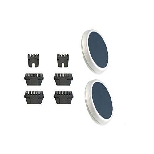 4 Wide &2 Narrow Replacement Thermicon Refill Tips + 2 Large Buffer Refills for Nono Hair Removal Epilator 8800 MINI Pro 3 and Pro 5