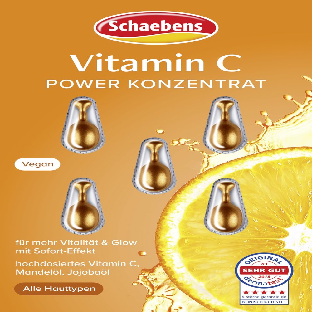 3 x Schaebens Concentrate vitamin C, (3 x 5 pcs)