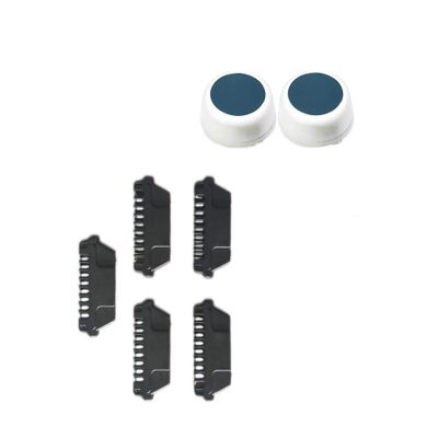 5X Wide Replacement Thermicon Refill Tips + 2 Small Buffer Refills for NONO Hair Removal Epilator 8800 Mini Pro 3 and Pro 5