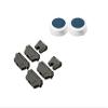 Replacement Thermicon Refill Tips + 2 Small Buffer Refills for NONO Hair Removal Epilator 8800 MINI Pro 3 and Pro 5 (4 Wide &2 Narrow) view 2