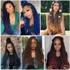 Burgundy Water Wave Crochet Hair 14inch 6 Pack Passion Twist Crochet Hair Synthetic Fiber Braidig Hair(14", T1B/BUG#) view 4