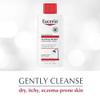 Eucerin Eczema Relief Cream Body Wash, Eczema Body Wash with Colloidal Oatmeal, Ceramide-3 and Licorice Root Extract, Holiday Gifts for Self Care, 13.5 Fl Oz Bottle view 3