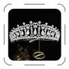 Jorsnovs Cubic Zirconia Royal Princess Diana Style Pearl Wedding Bridal Tiaras and Crowns CZ Pageant Headpieces Hair Jewelry view 1