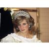 Jorsnovs Cubic Zirconia Royal Princess Diana Style Pearl Wedding Bridal Tiaras and Crowns CZ Pageant Headpieces Hair Jewelry view 2