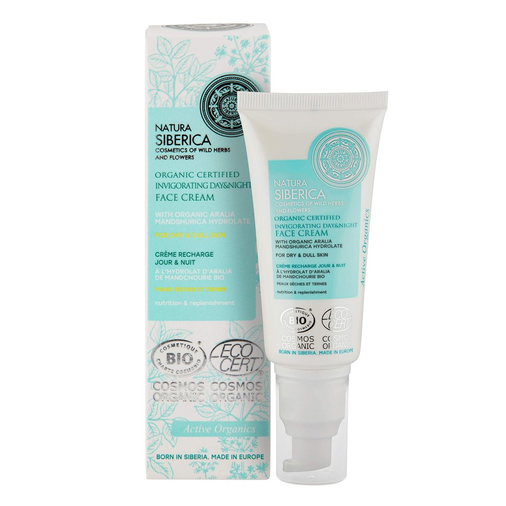 Natura Siberica Organic Aralia Mandshurica Invigorating Day Night Cream 1.69 fl oz