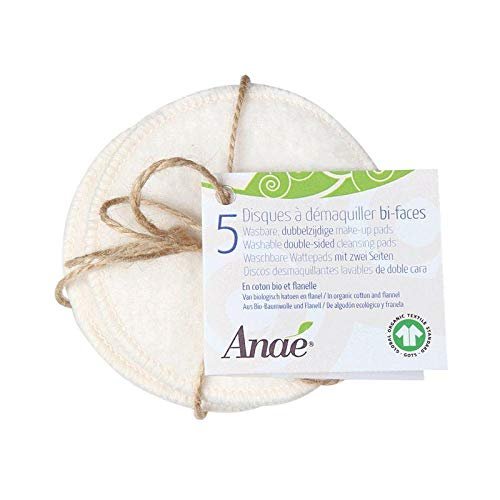 Ana Set of 5 Washable Two-Sided Make-up Removal Discs