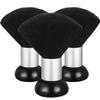 Patelai 3 Pcs Barber Neck Duster Brush for Hair Cutting and Cleaning Large Neck Duster with Plastic Handle Grip for Sweeping Hair Around Face Barber Accessories and Cleaning Supplies view 1