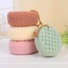 EXCEART Shower Exfoliating Sponge Brush for Smooth Skin Versatile Bathing Tool for Home Dorm Hotel Use Material Lanyard for Easy Drying Random Color view 4