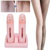 FILFEEL Roll On Wax Warmer with Double Cartridges, Professional Hair Removal Wax Heaters Hair Roller Epilator Wax Machine for Hair, Leg, Face, Armpit, Bikini, Eyebrow, Brazilian- (220V EU Plug) view 4
