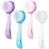 AUEAR, 4 Pack Face Brush for Cleansing and Facial Cleaning with Cap for Women and Girls Wash Makeup Massaging view 1