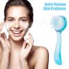 AUEAR, 4 Pack Face Brush for Cleansing and Facial Cleaning with Cap for Women and Girls Wash Makeup Massaging view 4