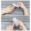 AUEAR, 4 Pack Plastic Fingernail Cleaning Brush Double-Sided Hand Nail Toe Scrubber for Men Women view 3
