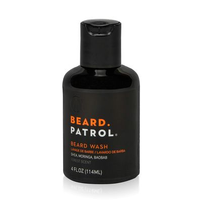 Bump Patrol Beard Patrol Beard Wash Cleanser and Conditioner in One Softens With All Natural Oils - Sulfate-Free, Paraben-Free - 4 Fl Oz (Pack of 1)