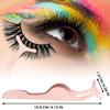 24 Pieces False Eyelashes Applicator Tool Stainless Steel Eyelash Extension Tweezers Remover Clip Tweezers Nipper Eyelash Auxiliary Clip for Women Makeup Application and Removal view 2