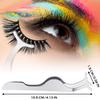 24 Pieces False Eyelashes Applicator Tool Stainless Steel Eyelash Extension Tweezers Remover Clip Tweezers Nipper Eyelash Auxiliary Clip for Women Makeup Application and Removal view 2