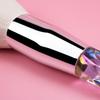 10Pcs Crystal Handle Makeup Brushes Set W/Cosmetic Bag and Makeup Egg Tools Contour Blush Foundation Concealers Highlighter Eye Shadows Cosmetic Brushes Kits (WH) view 4