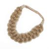 TOECWEGR Synthetic Hair Braided Headband Classic Wide Strands Wedding Disorderly Fluffy Braids Wig Band Women Beauty Accessory view 4