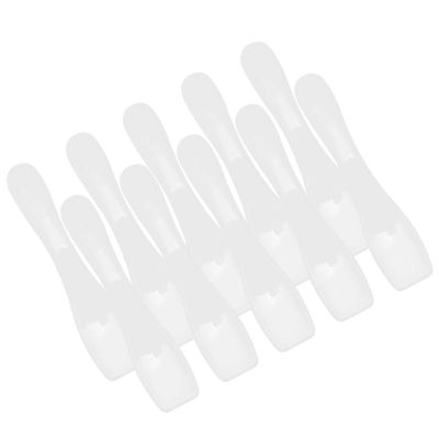 EXCEART 100pcs Face Cream Spatula Lightweight Makeup Spoon for Easy Application of Face Masks Creams Tools for Women Portable Cosmetic Mixing Scoop