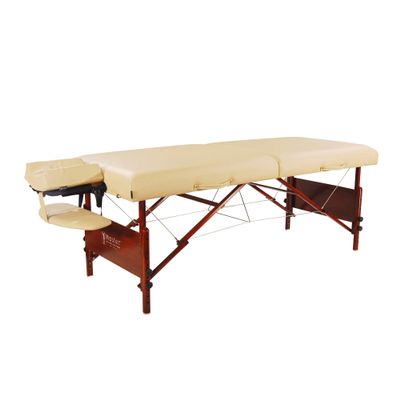Master Massage 30" Del Ray Pro Portable Massage Table (30" width x 84" length) with Adjustable Table Height, 750lbs. Working Capacity- Massage Bed, Tattoo Table, Lash Table