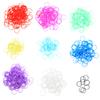 1000 Mini Rubber Bands Soft Elastic Bands for Hair Braids Hair (Vibrant Color) view 4
