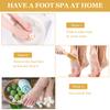 3 Pieces Foot File Rasp Callus Remover Pumice Stone Rasp Brush Double Sided Foot Scrubber Exfoliator with Pumice Stone and Bristle Brush Foot Scraper Pedicure Tools for Dry Dead Skin Foot Care view 2