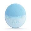 EZBASICS Facial Cleansing Brush, Waterproof Sonic Vibrating Face Brush for Deep Cleansing, Gentle Exfoliating and Massaging, Inductive charging (Blue) view 1