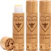 Bee Bella Lip Balm, Pomegranate Mango, 3 Pack - Moisturizing Lip Care, 100% Natural, Original Organic Beeswax with Vitamin E, Handmade in USA view 1