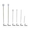 Wooden Cotton Swabs with 6" & 8" Sticks Six Sizes for Gun Cleaning and More - 65 Pieces view 3