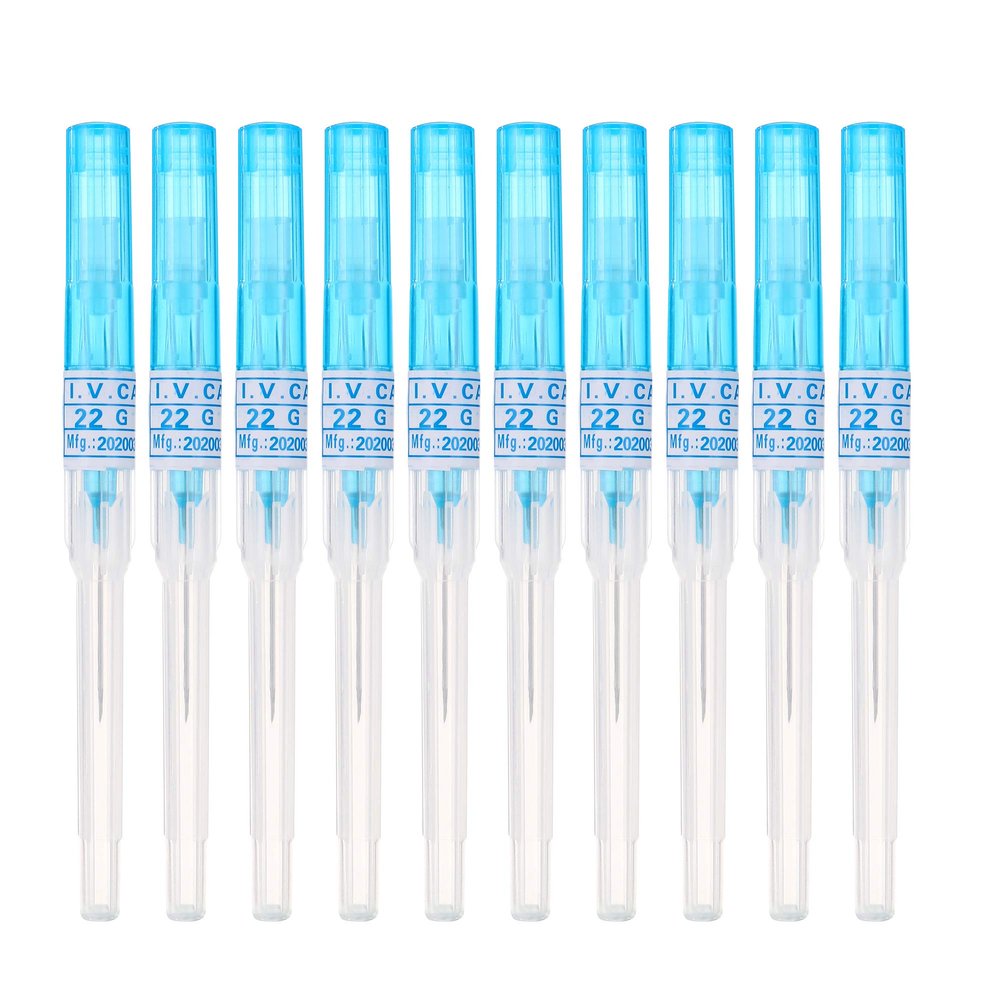 Ear Nose Piercing,DOWEI 10pcs 22G Piercing IV Catheter Kit Piercing for IV Start Kits, Body Piercing Tools, Piercing Supplies (22G)