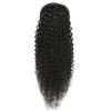GREEMEO Kinky Curly Drawstring Ponytail Extension Black Remy Human Hair 24 Inches view 4