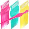 Mudder 21 Pcs Eyebrow Razor Eyebrow Shaver Facial Razor Multipurpose Face Trimmers with Precision Cover for Women Makeup Care Tools(Green, Blue, Yellow) view 1