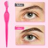 Mudder 21 Pcs Eyebrow Razor Eyebrow Shaver Facial Razor Multipurpose Face Trimmers with Precision Cover for Women Makeup Care Tools(Green, Blue, Yellow) view 3