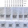 PrettyG 2880pcs SS8 Nail Crystals AB Nail Art Sparkly Round Flatback Rhinestones, Non-Self-Adhesive W-S8 view 2