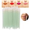100pcs/Set Disposable Lip Brushes Make Up Brush Lipstick Lip Gloss Wands Applicator Tool Makeup Beauty Tool Kits Green view 2