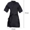 2 Pieces Salon Robes Smock for Clients Waterproof Hairdressing Gown Salon Cape view 2