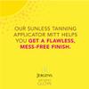 Jergens Natural Glow Body Applicator Mitt, Flawless, Streak-free Tanning Blender Glove, Reusable Tanning Mitt Protects Hands view 4