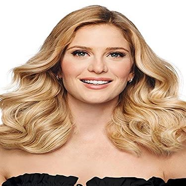 12" Length 1 Piece Clip-In Extension Color R14/88 Golden Wheat - Tru2Life 100% Heat Friendly Synthetic Fiber Hairdo Full Volume Loose Waves or Curls Extensione de Cabello Maxwigs Hairloss Booklet