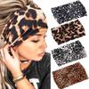GORTIN Extra Wide Headbands for Women Leopard Print African Headband Cheetah Turban Pack of 4 view 1