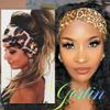 GORTIN Extra Wide Headbands for Women Leopard Print African Headband Cheetah Turban Pack of 4 view 3
