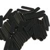 100 Pcs Mini Nail Files Bulk, Mwoot Disposable Double Sided Emery Board 180/240 Grit, Fingernail Nail File Buffer Set Manicure Tool for Natural Acrylic Fake Nails Home and Salon Use (Black) view 1
