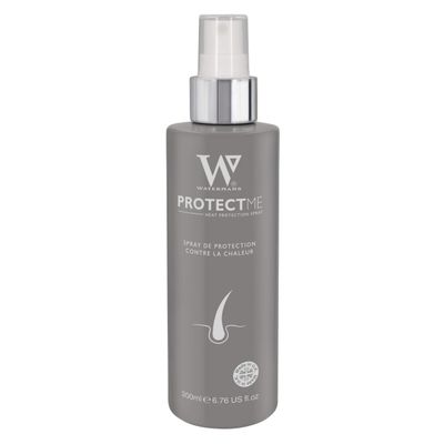 Watermans Protect Me Thermal Protection, Iron Straight Heat Spray that helps Resist Heat Damage to Hair & Tame Frizz, Pre-Iron Spray Leave-In 6.67 Oz