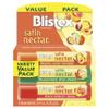Blistex Satin Nectar Lip Balm, 0.15 oz, 3 Count, Lip Moisturizer Variety Pack, Moisturizes and Comforts Dry Lips, Refreshing Flavor Blend, Easy Glide Formula for Full Coverage, 1 Pack view 1