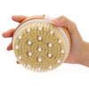 2-Pack Dry Brushing Body Brush for Lymphatic Drainage, Round Dry Exfoliating Brush with Massage Nodes for Cellulite, Dry Skin, Circulation Boost view 4