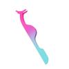 EIAKE False Eyelashes Applicator Tool Eyelash Extension Tweezers Remover Clip Tweezers Nipper (Pink to Blue) view 2