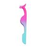 EIAKE False Eyelashes Applicator Tool Eyelash Extension Tweezers Remover Clip Tweezers Nipper (Pink to Blue) view 3