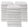 Bliss Casa Towels Salon Towels (24 Pack) 16 x 27 Inch Hand Towels Salon Towels, Fade Resistant Towels for Salon, Hair, Gym, Spa (White) view 1