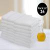 Bliss Casa Towels Salon Towels (24 Pack) 16 x 27 Inch Hand Towels Salon Towels, Fade Resistant Towels for Salon, Hair, Gym, Spa (White) view 3