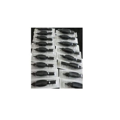 12 Pack Disposable Tip/Grip Combo - 1" - Flat - Choose Tip Size (3F)