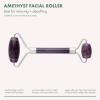 EcoTools Amethyst Facial Roller, Real Stone Face Roller & Massager, Skincare & Sculpting Tool, Reduces Puffiness & Dark Circles, Eco-Friendly Beauty Tool, Vegan & Cruelty-Free, 1 Count view 4